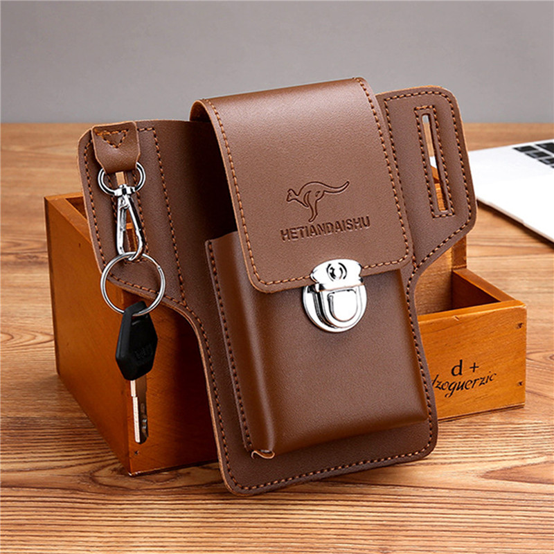 Saddle Bag Leather - Phone Belt Bag For Men Bags