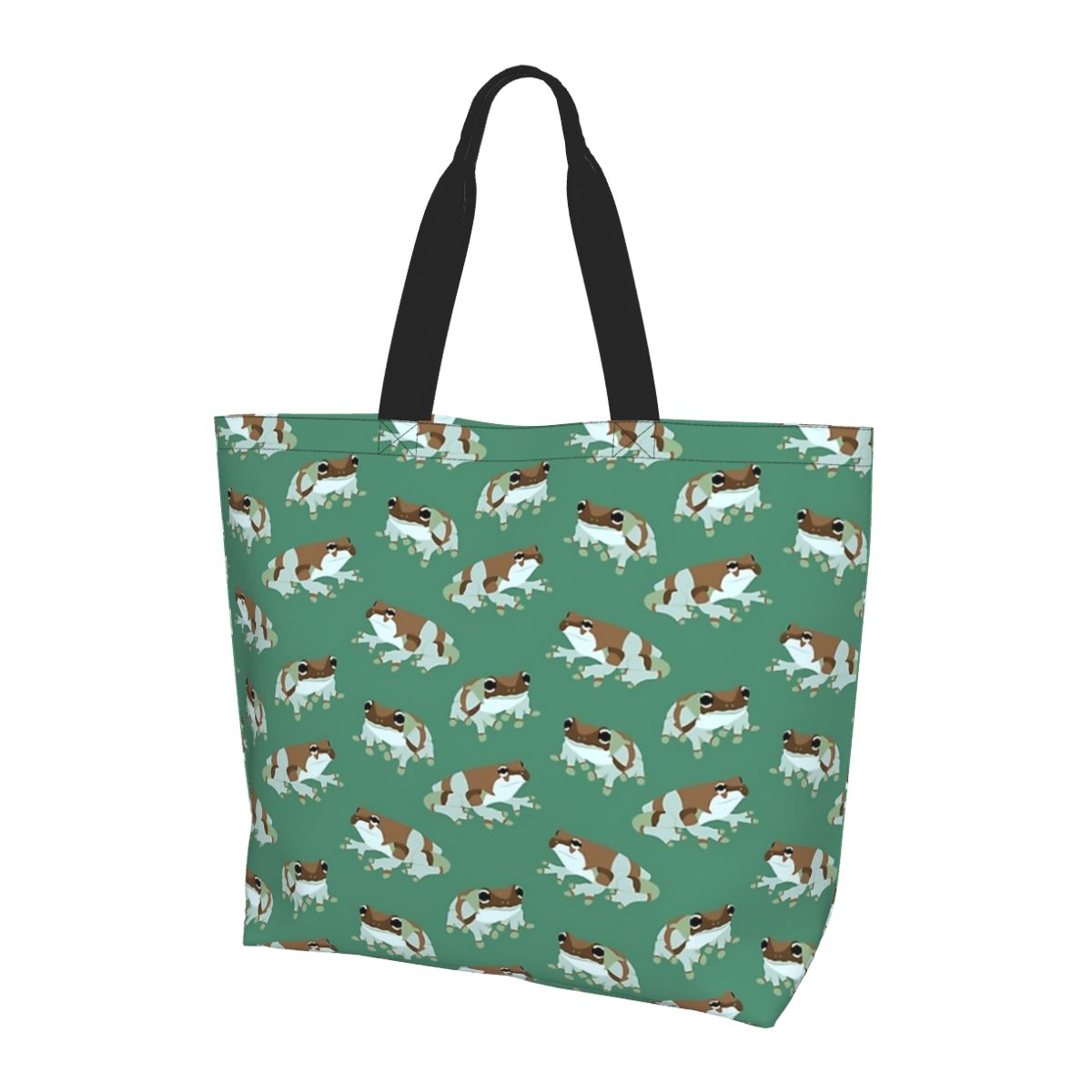 Women Bags Amazon - Amazon Milk Frog Pattern Shopping Tote