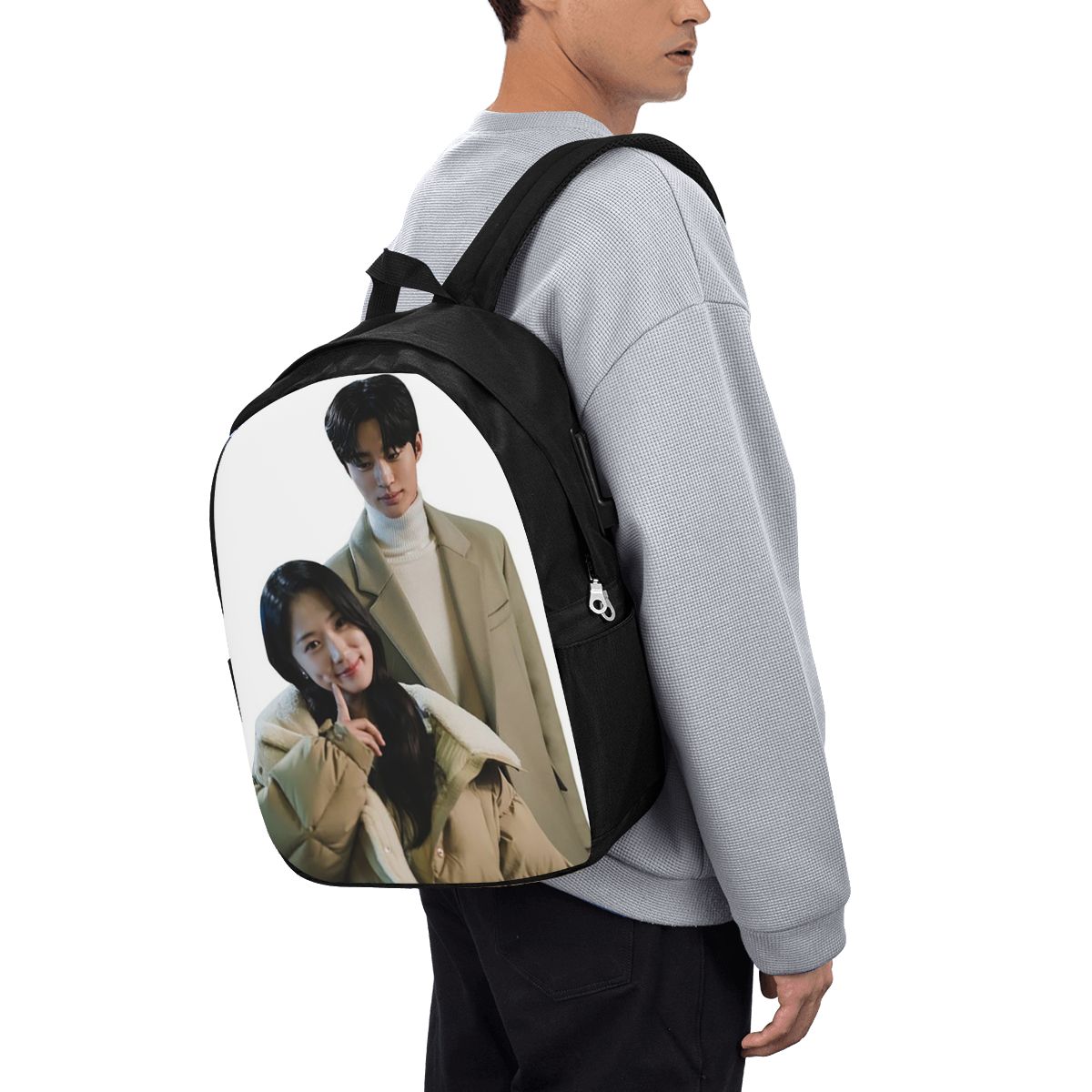 Women Bags Laptop - Lovely Runner Kdrama Fanart Backpack Travel