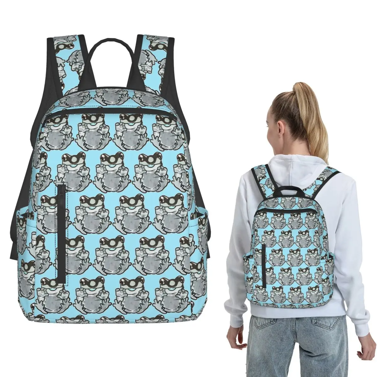 Women Bags Amazon - Amazon Milk Frog Blep Backpack Large
