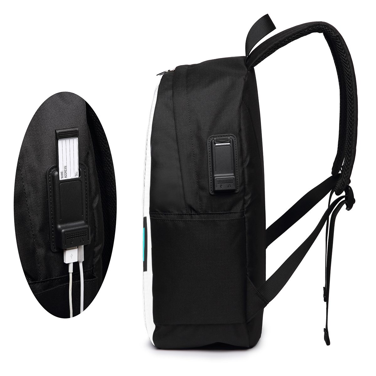 Video Game Geometry Dash Backp - Women Bags Laptop recension och pris