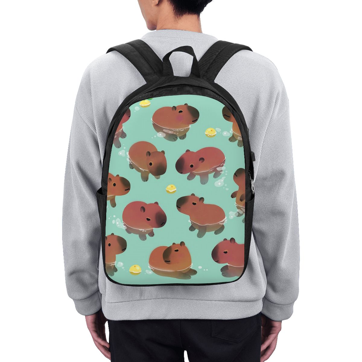 Capybara Animal Pattern Backpa - Women Bags Laptop recension och pris