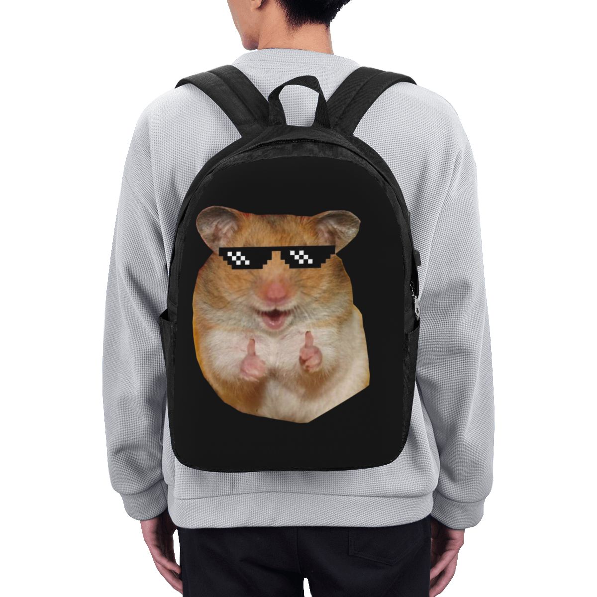 Funny Hamster Backpack Travel  - Women Bags Laptop recension och pris