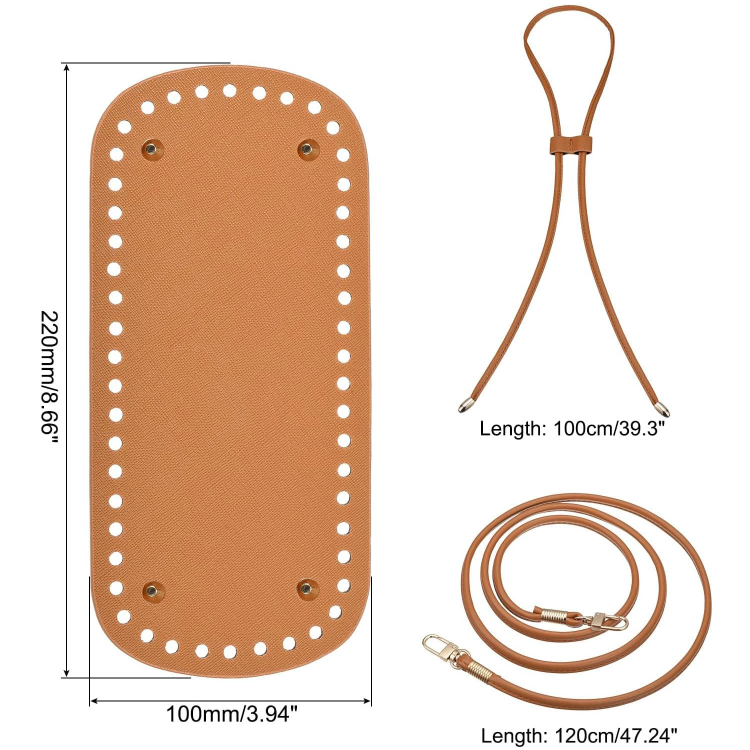 3Pcs DIY Purse Making Kit with - Crochet Market Bag recension och pris