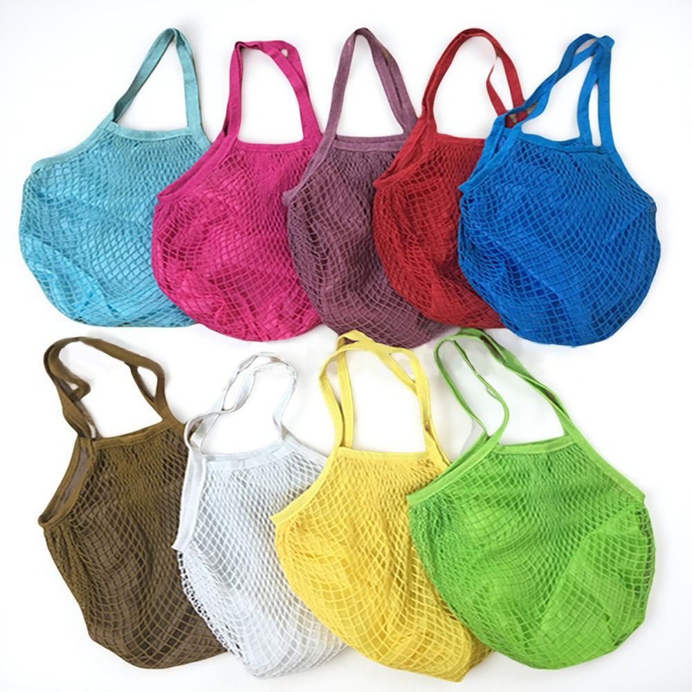 Durable Cotton Grocery Bags Me - Crochet Market Bag recension och pris