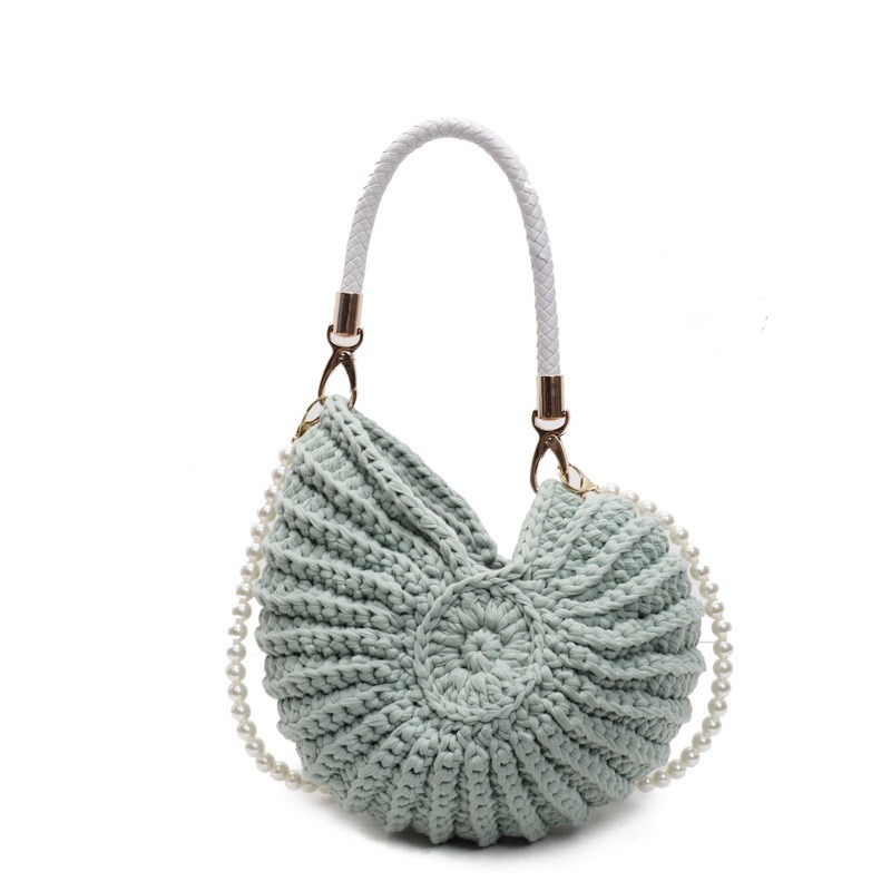 Creative Conch Shaped Crochet  - Women Bags Handmade recension och pris