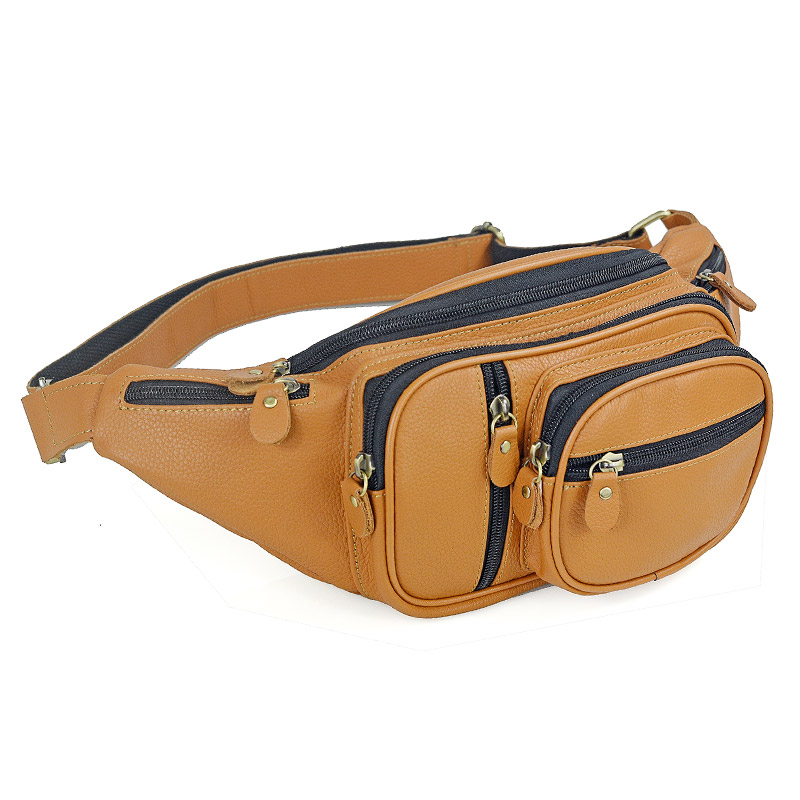 Men Genuine Leather Waist Pack - Saddle Bag Leather recension och pris