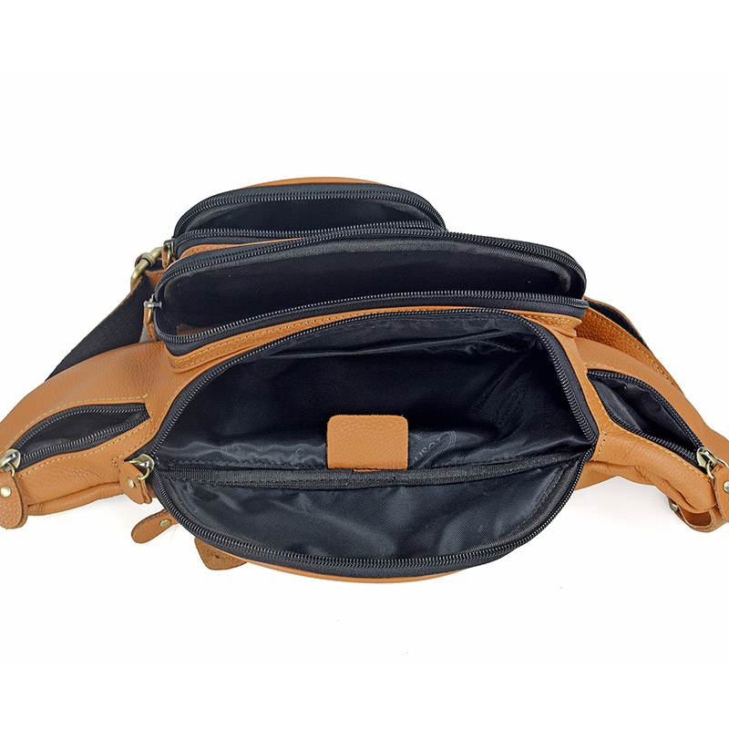 Men Genuine Leather Waist Pack - Saddle Bag Leather recension och pris