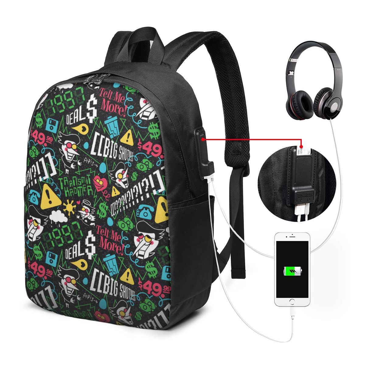 Deltarune SPAMTON G Backpack T - Women Bags Laptop recension och pris