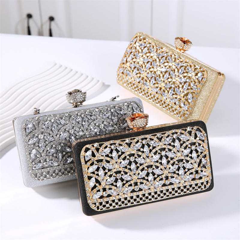 Luxury Diamond Metal Frame Eve - Women Bags Dubai recension och pris