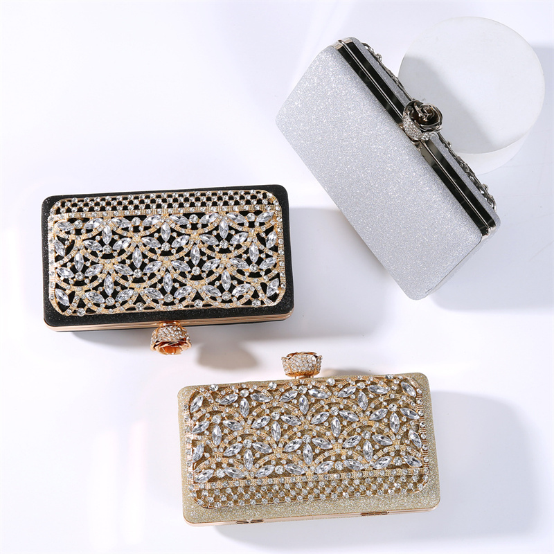 Luxury Diamond Metal Frame Eve - Women Bags Dubai recension och pris