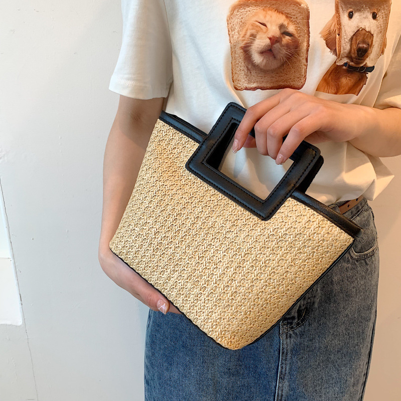 Square Hollow Handle Straw Wov - Women'S Bags Top 10 recension och pris
