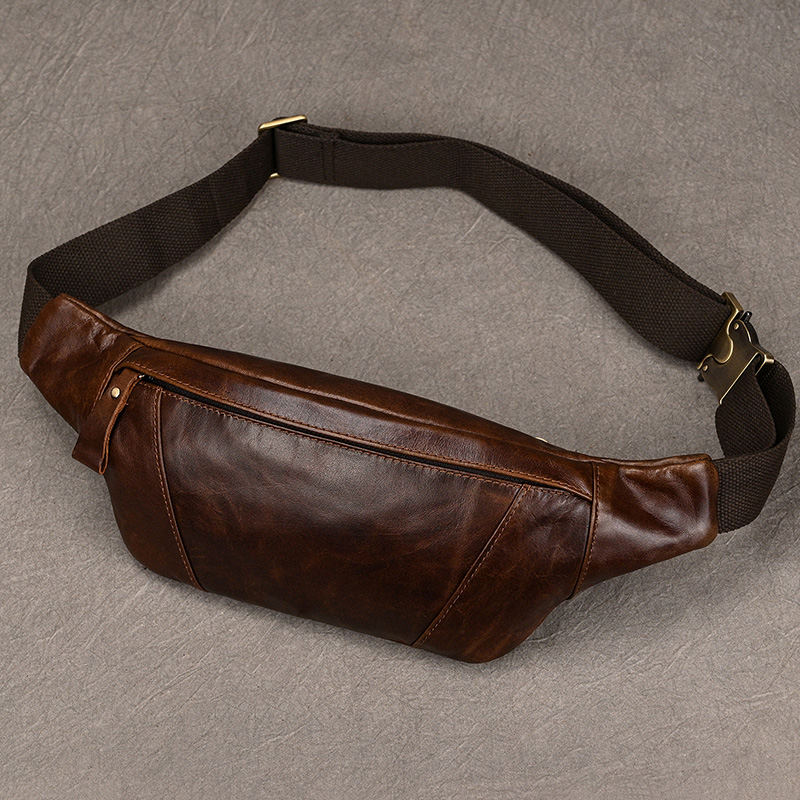Men's Leather Chest Bags Cross - Saddle Bag Leather recension och pris
