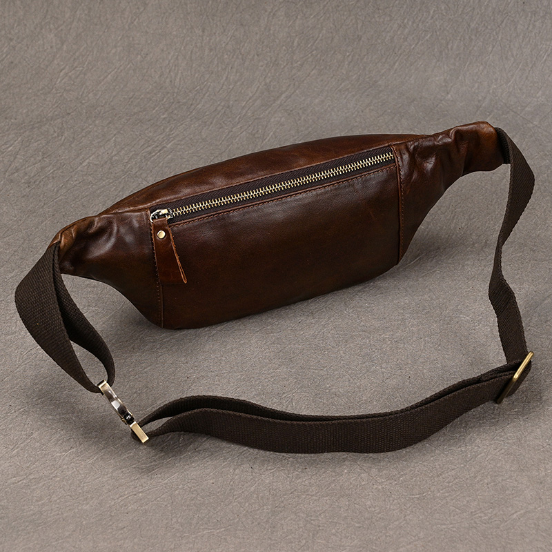 Men's Leather Chest Bags Cross - Saddle Bag Leather recension och pris