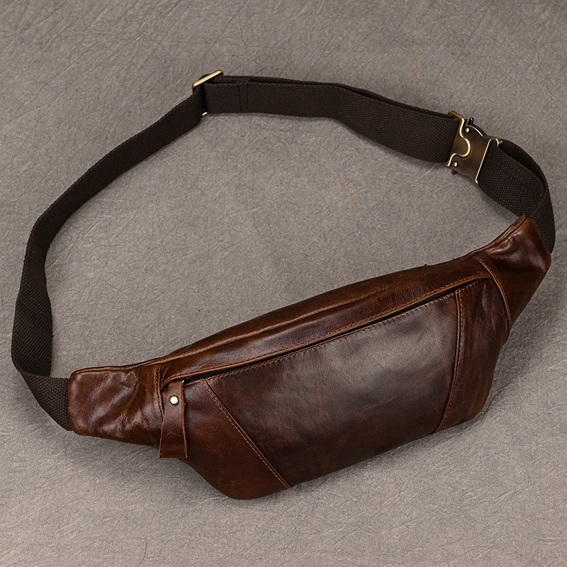 Men's Leather Chest Bags Cross - Saddle Bag Leather recension och pris