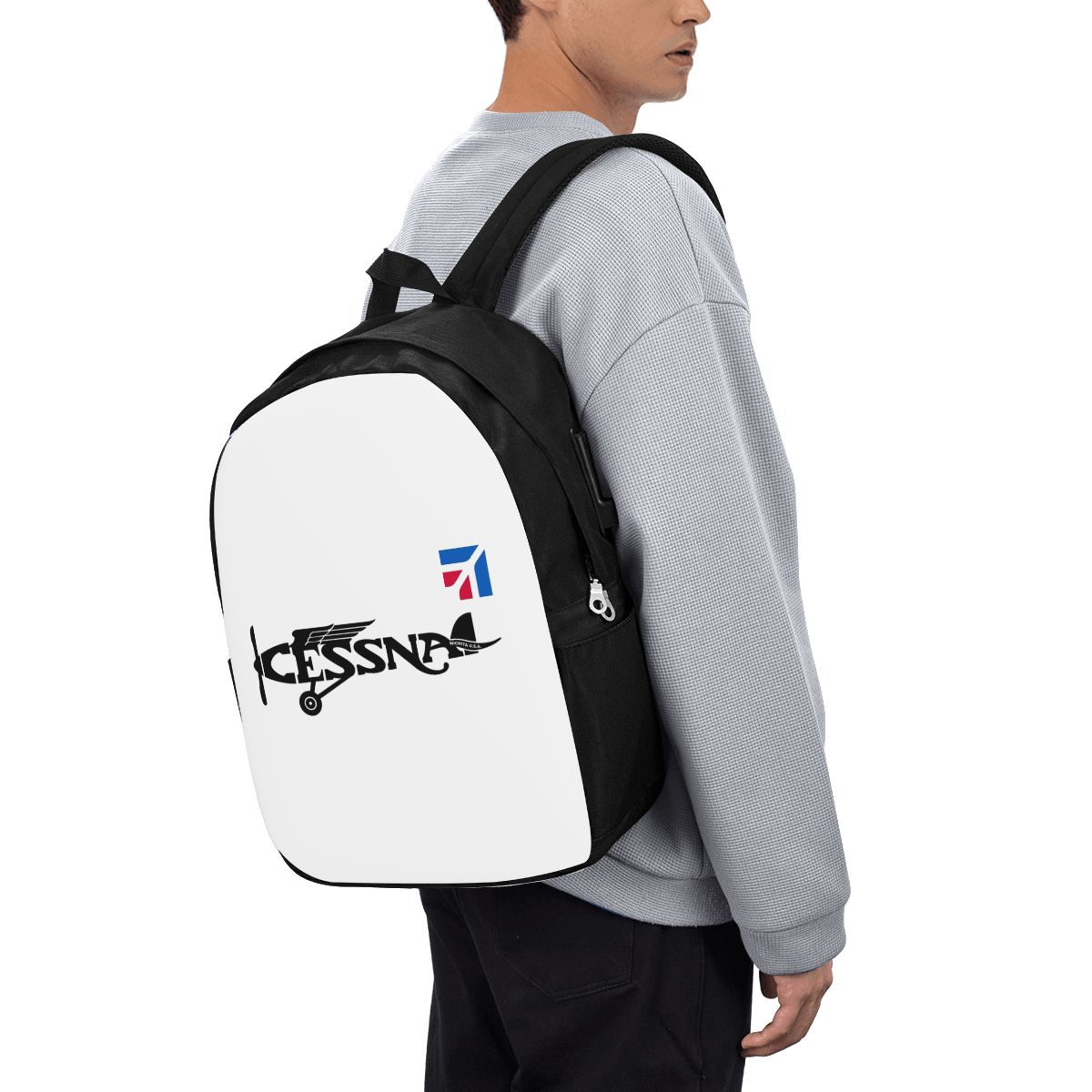 Cessna Logo Backpack Travel No - Women Bags Laptop recension och pris