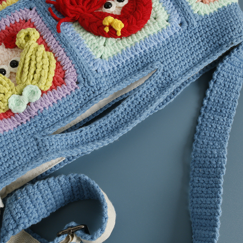 Handmade Crochet Granny Square - Women Bags Handmade recension och pris