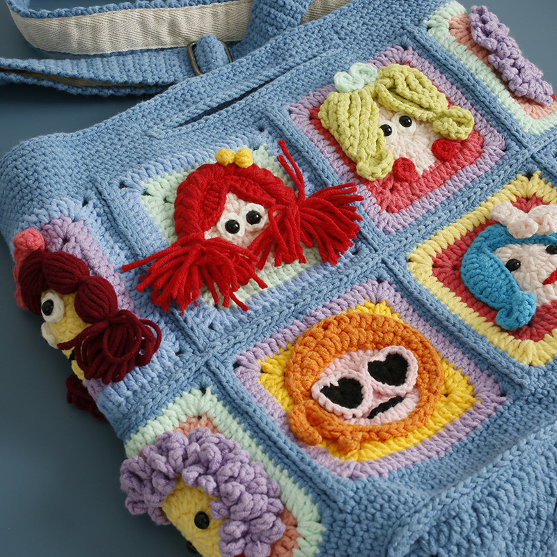 Handmade Crochet Granny Square - Women Bags Handmade recension och pris