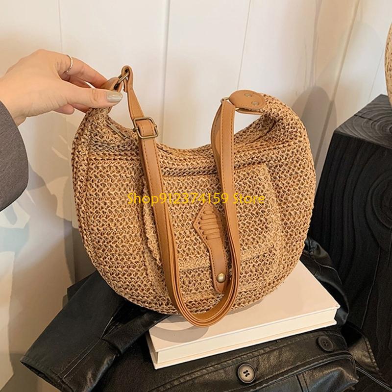 G5AE Women Straw Beach Bag Sim - Women Bags Handmade recension och pris