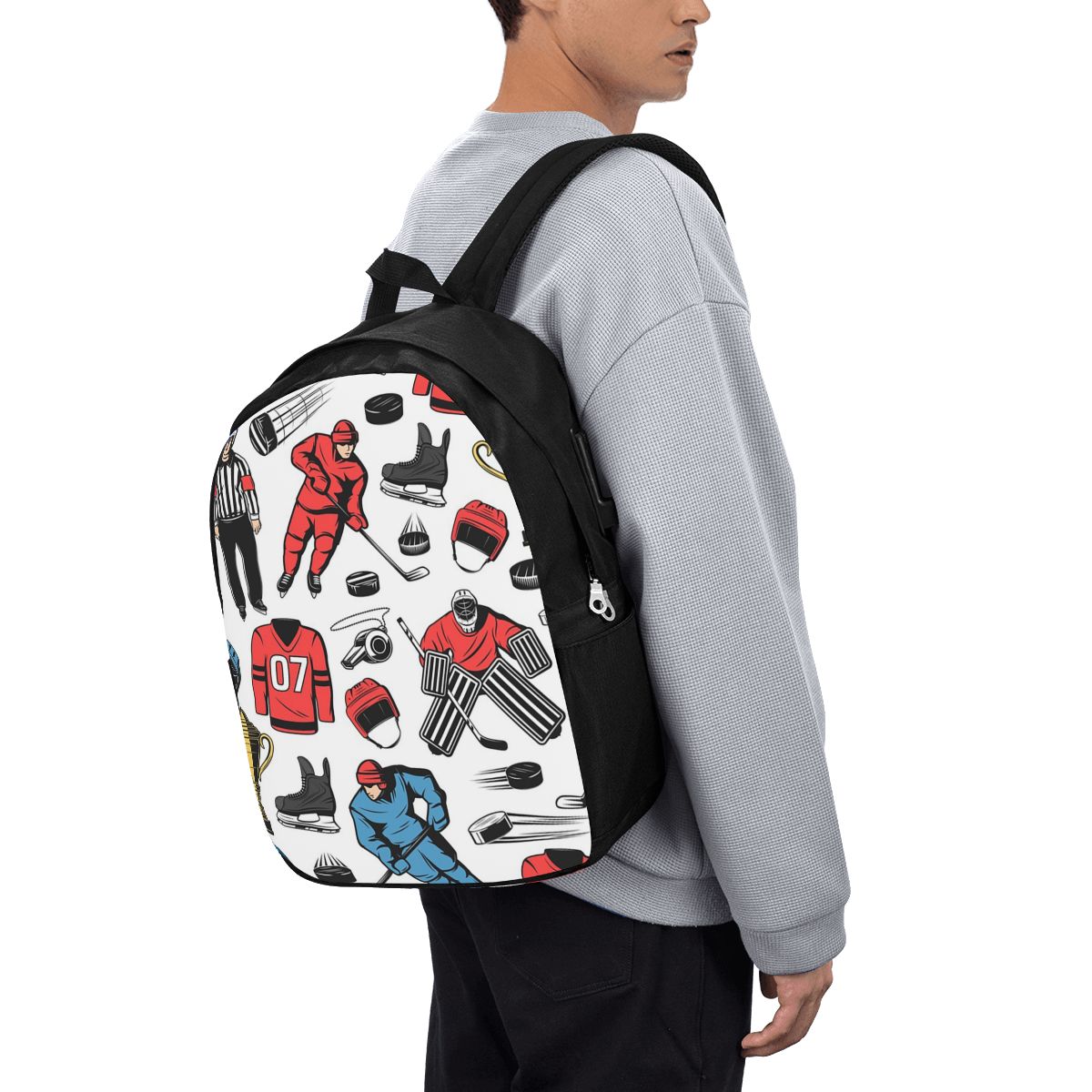 Ice Hockey Players On Rink Bac - Women Bags Laptop recension och pris