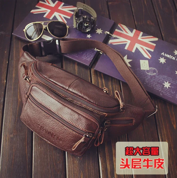 Genuine Cowhide Leather Waist  - Saddle Bag Leather recension och pris