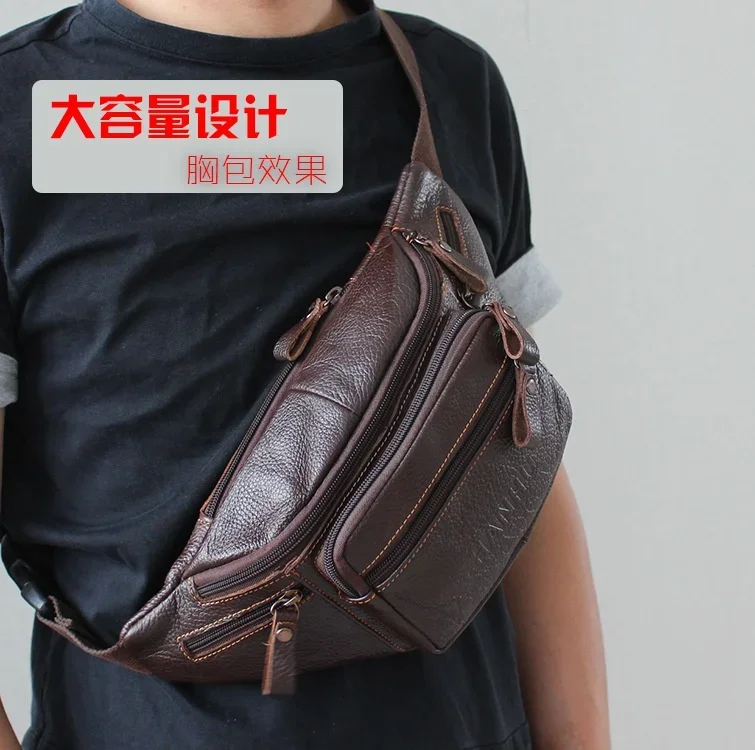 Genuine Cowhide Leather Waist  - Saddle Bag Leather recension och pris