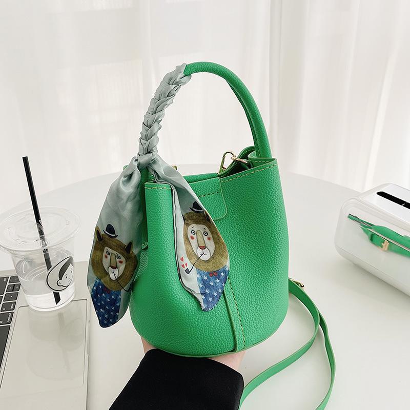 DIY Knitted Bag - PU Leather S - Women Bags Handmade recension och pris