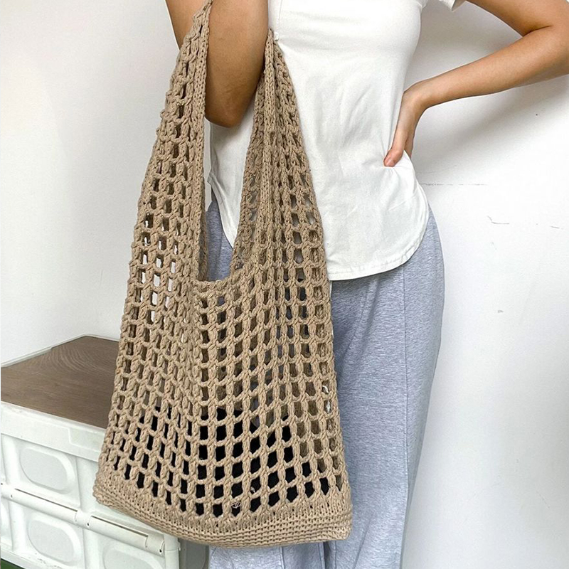 Fashion Crochet Bags for Women - Crochet Market Bag recension och pris