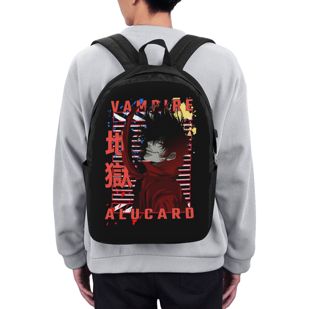 Alucard Hellsing Manga Backpac - Women Bags Laptop recension och pris