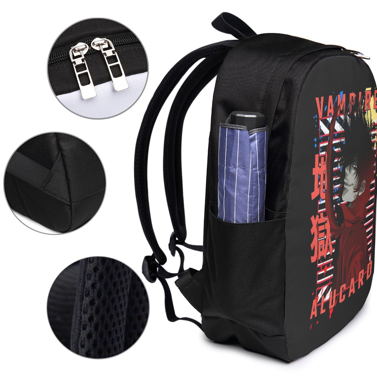 Alucard Hellsing Manga Backpac - Women Bags Laptop recension och pris