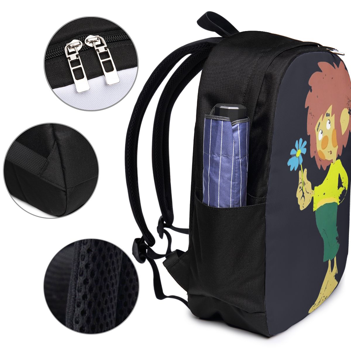 Pumuckl Blume - Figur  Backpac - Women Bags Laptop recension och pris