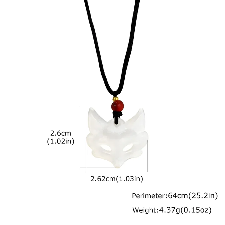 Fox Mask Pendant Necklace for  - Women'S Best Bags For Work recension och pris