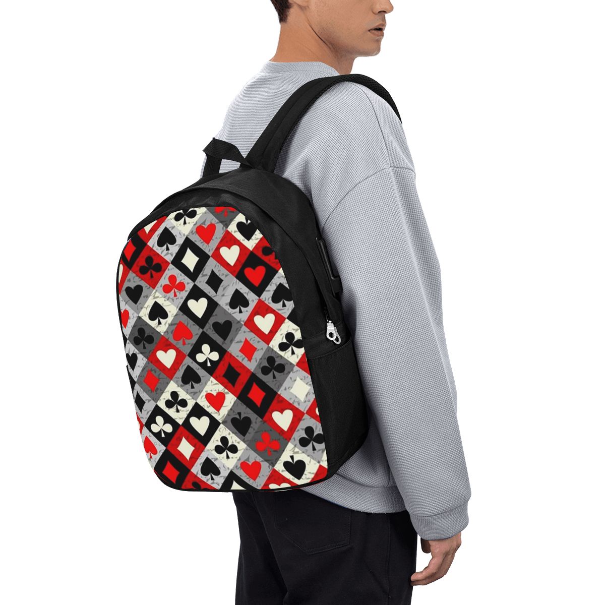 Playing Cards Poker Print Back - Women Bags Laptop recension och pris