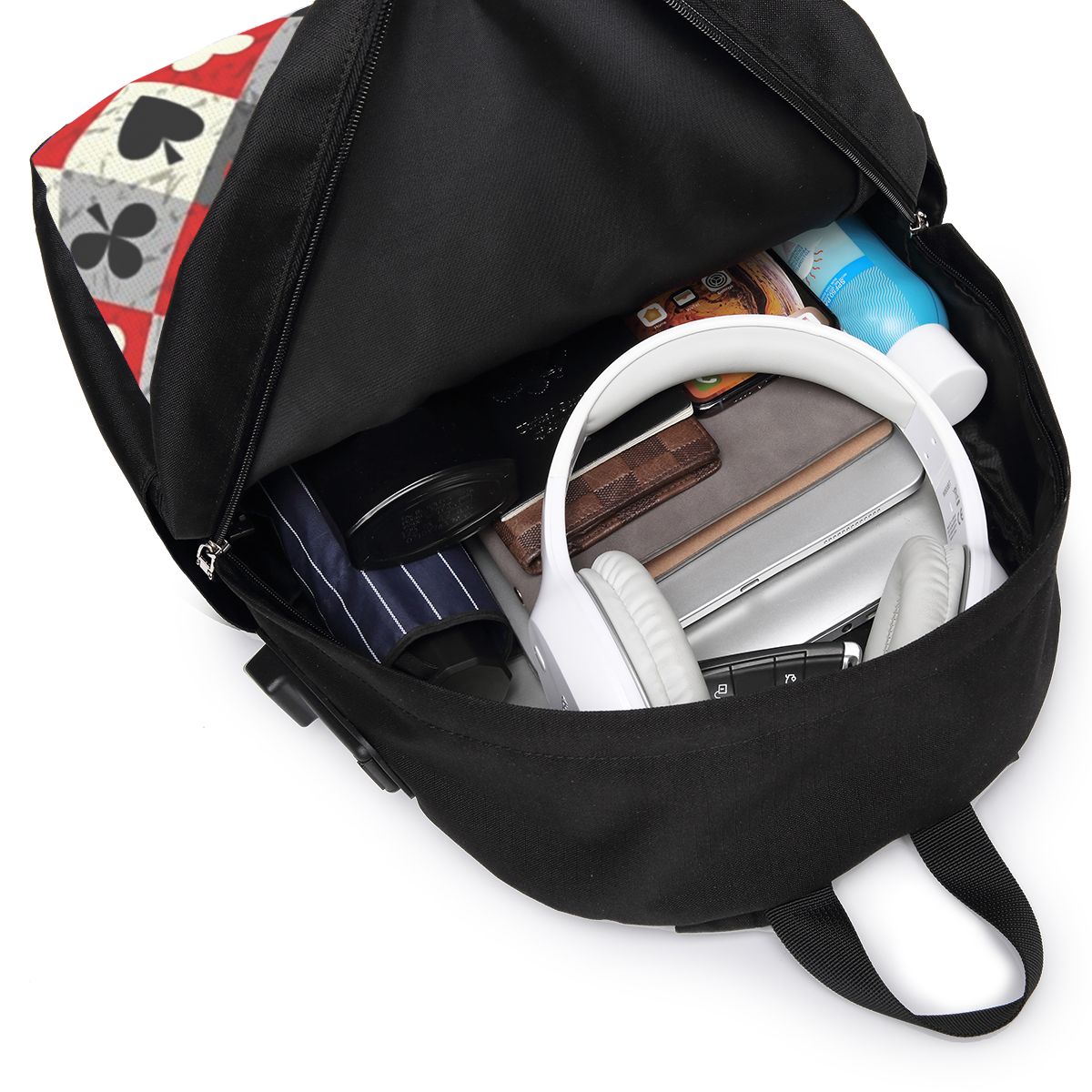 Playing Cards Poker Print Back - Women Bags Laptop recension och pris