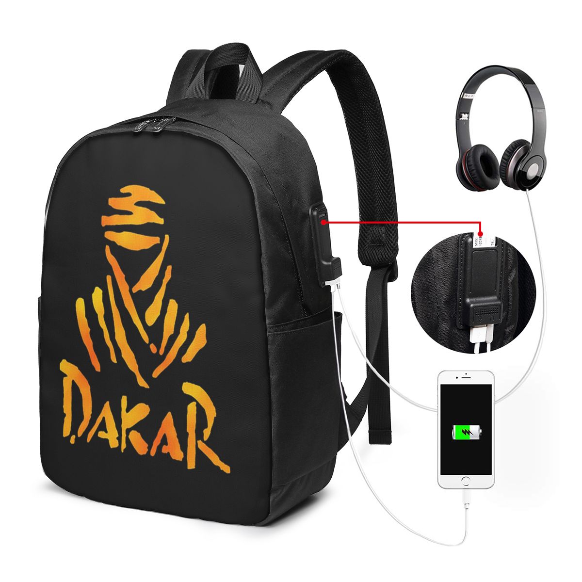 Dakar Rally Motorcycle Backpac - Women Bags Laptop recension och pris