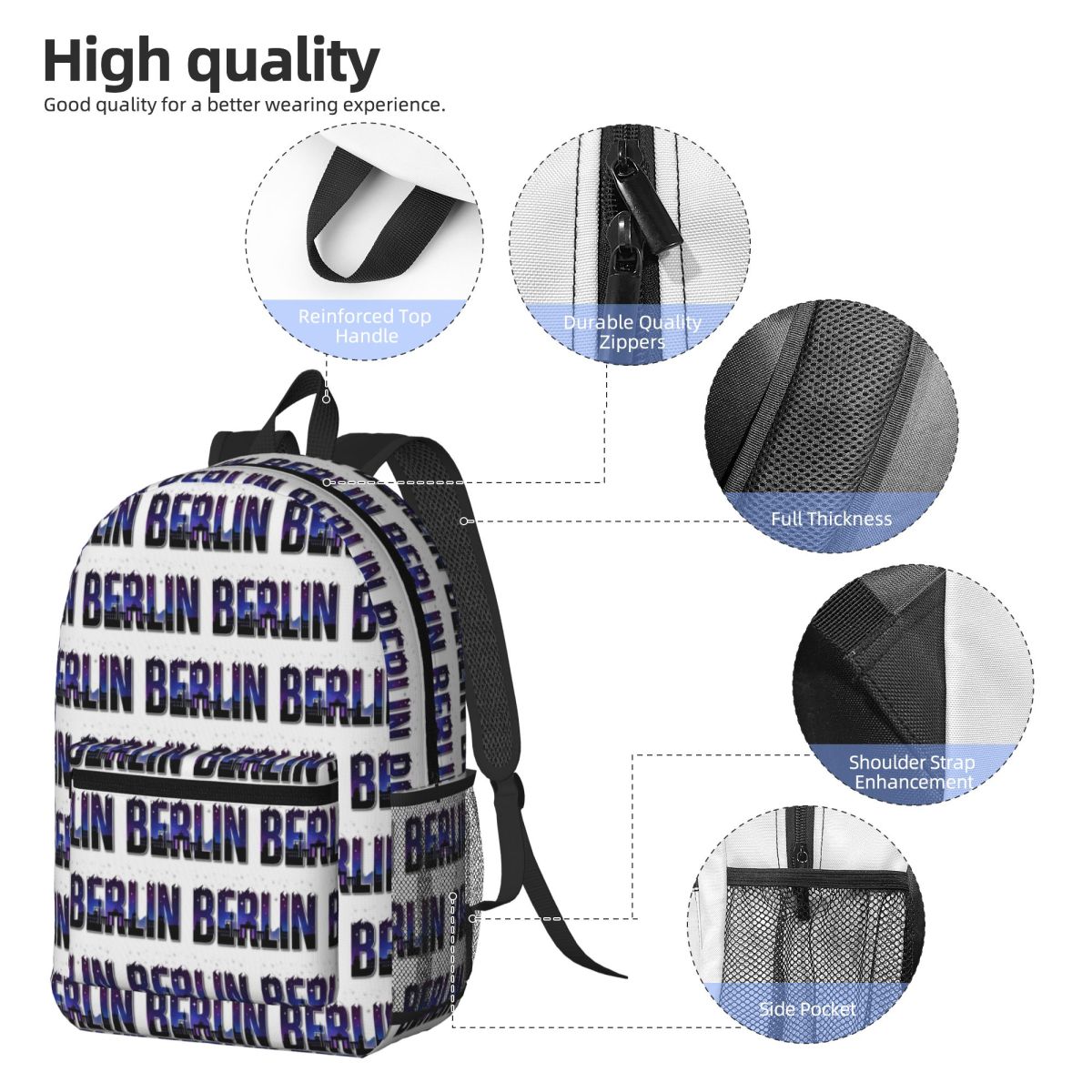 Berlin Germany Backpack Daypac - Women Bags Germany recension och pris