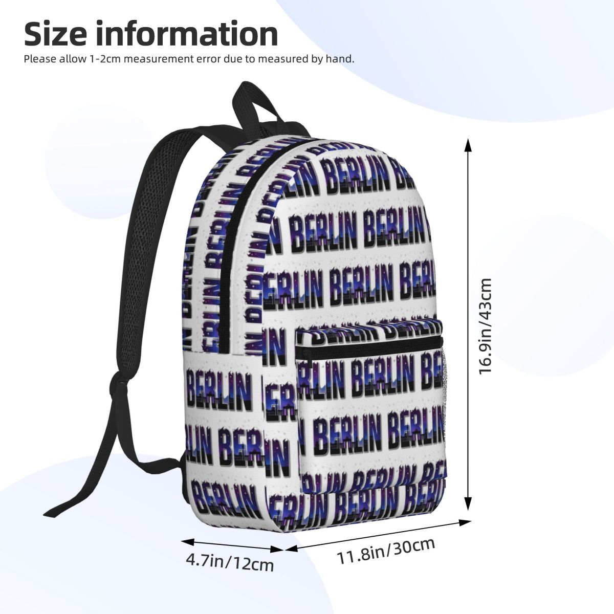 Berlin Germany Backpack Daypac - Women Bags Germany recension och pris