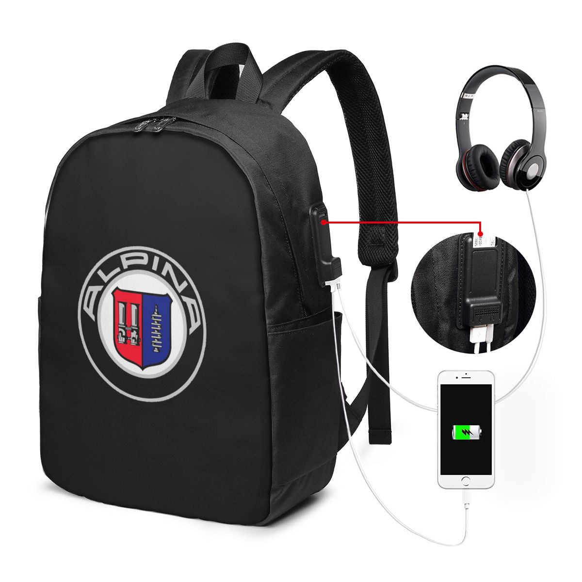 Alpina - Classic Car Logos Bac - Women Bags Laptop recension och pris