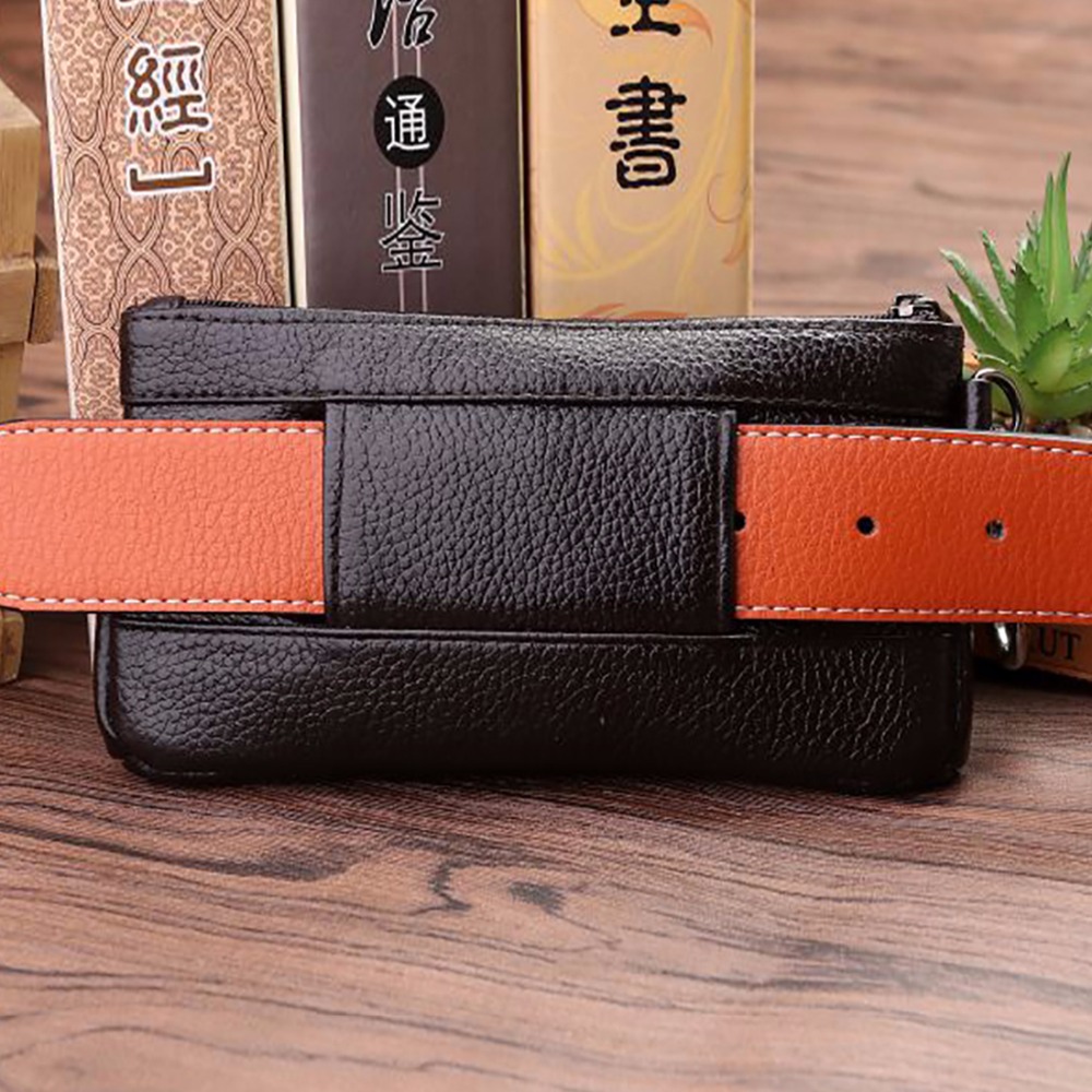 Men Fanny Waist Pack Belt Hip  - Saddle Bag Leather recension och pris