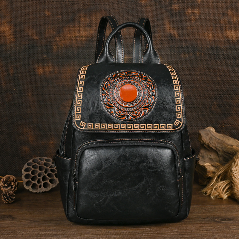Johnature 2026 New Vintage Han - Women Bags Handmade recension och pris