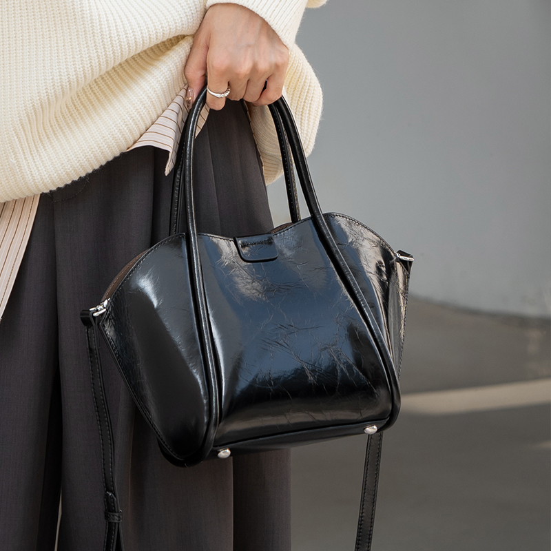 Genuine Cowhide Leather Top Ha - Women'S Bags Top 10 recension och pris