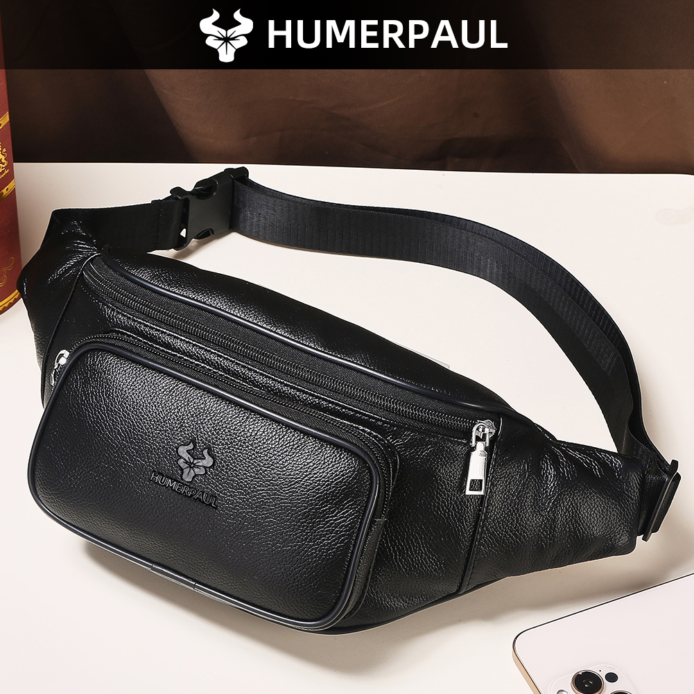 HUMERPAUL Men's Waist Fanny Pa - Saddle Bag Leather recension och pris