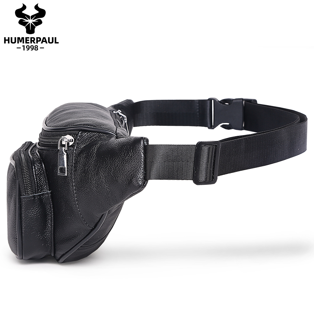 HUMERPAUL Men's Waist Fanny Pa - Saddle Bag Leather recension och pris