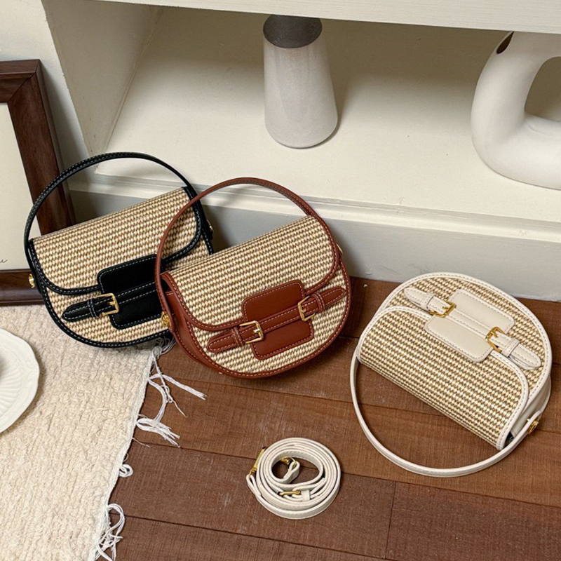 England Style Mini Straw Saddl - Saddle Bag Leather recension och pris
