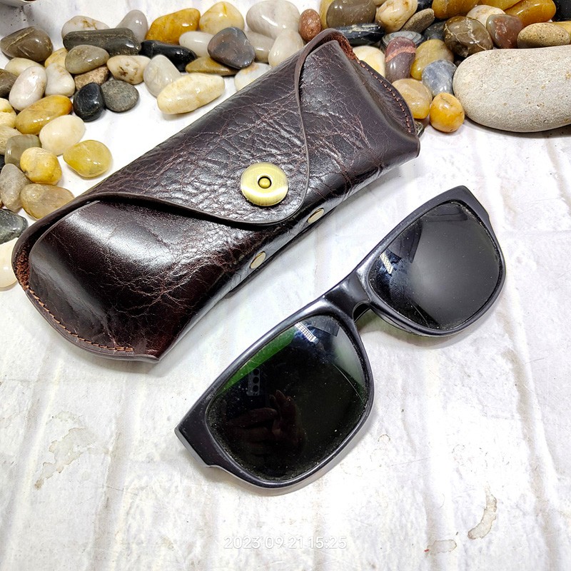 Blongk Glasses Case Waist Bag  - Saddle Bag Leather recension och pris