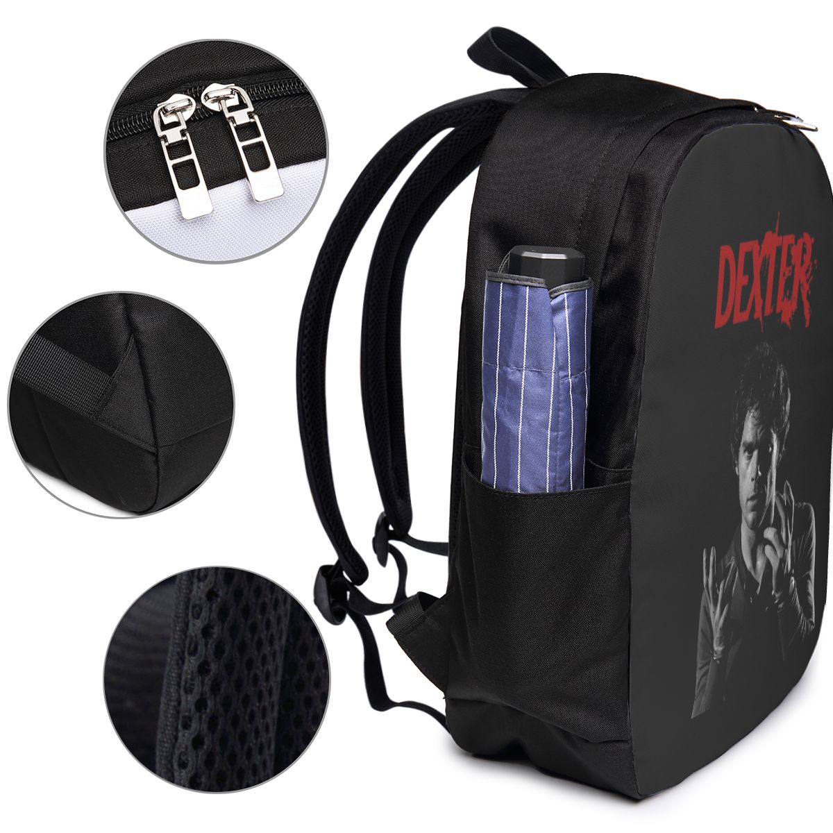Movie Dexter Morgan Backpack T - Women Bags Laptop recension och pris