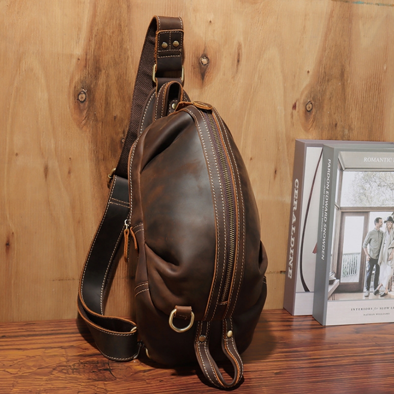 Fashion Design Luxury Men's Sl - Saddle Bag Leather recension och pris