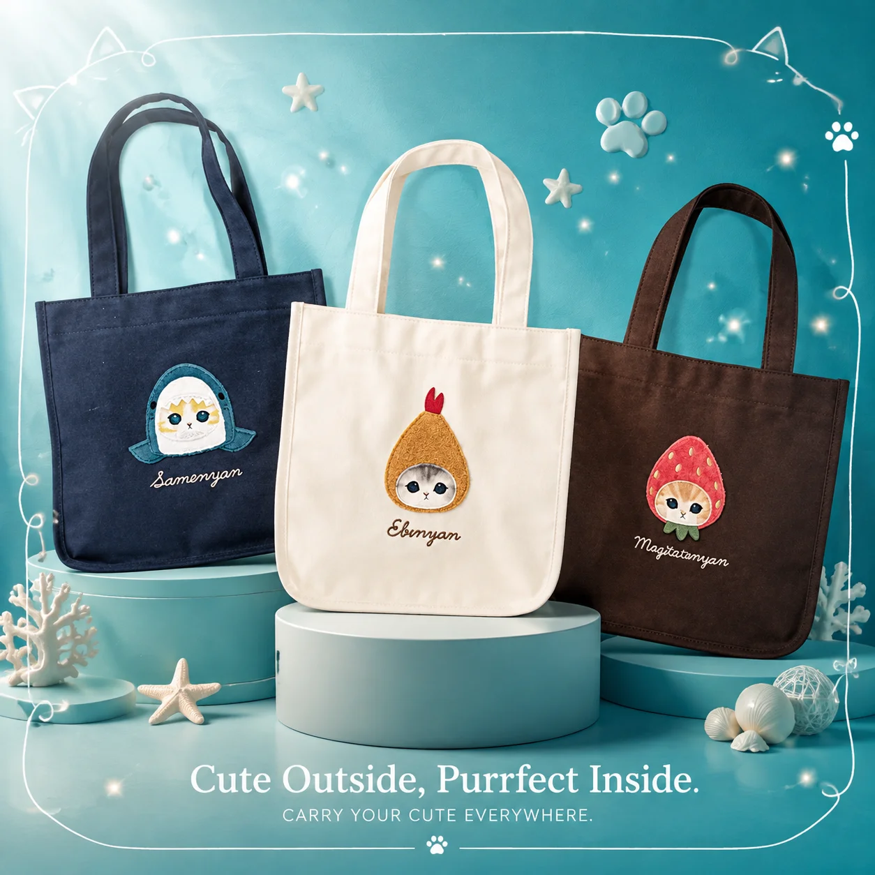 Japanese Mofusand Same Style N - Women Bags Handmade recension och pris