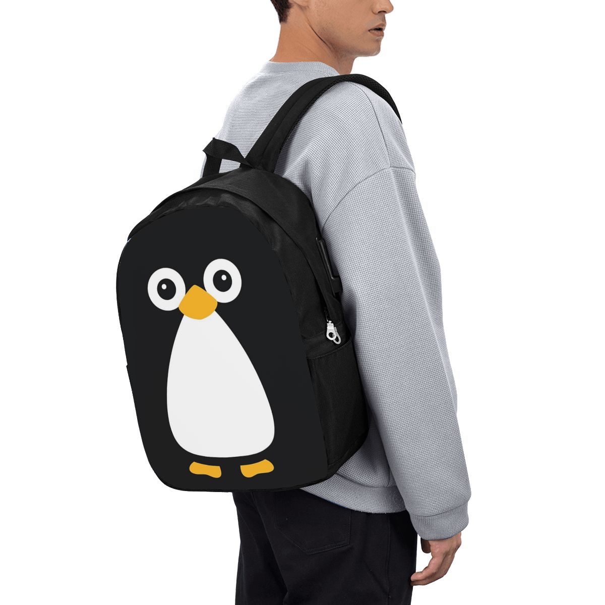Cute Vector Penguin Backpack T - Women Bags Laptop recension och pris