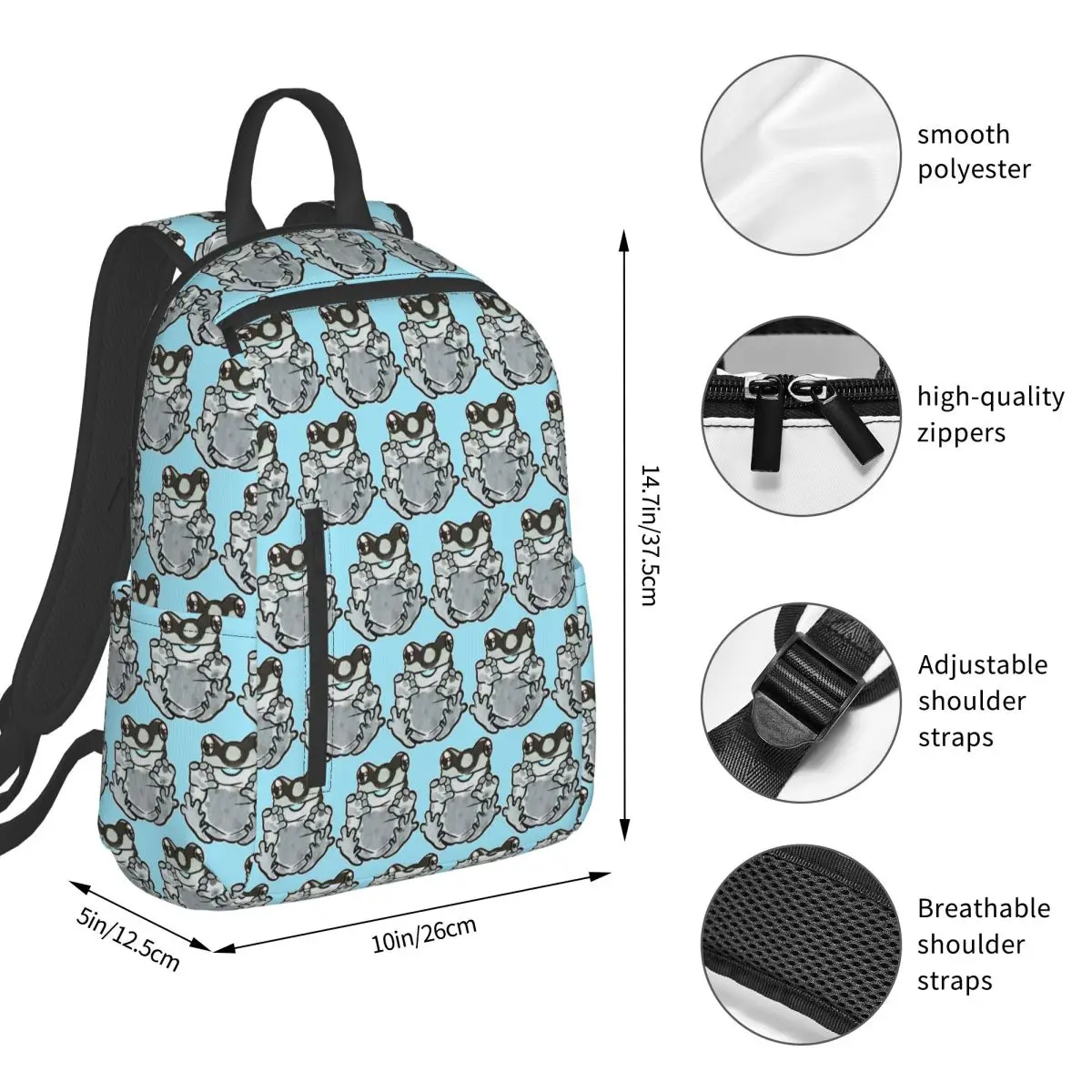 Amazon Milk Frog Blep Backpack - Women Bags Amazon recension och pris